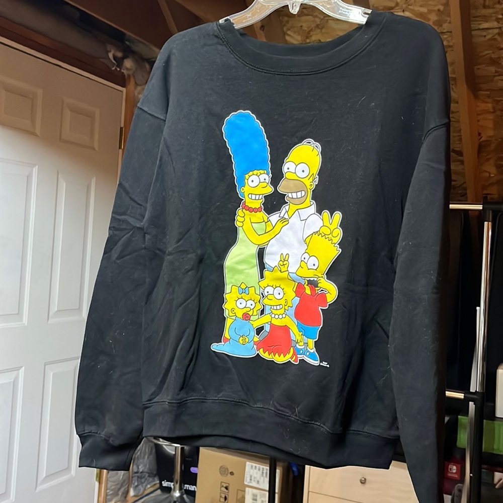 Simpsons crew neck